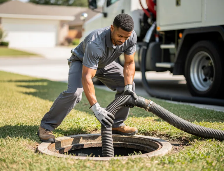 Septic Tank Pumping service in Montgomery